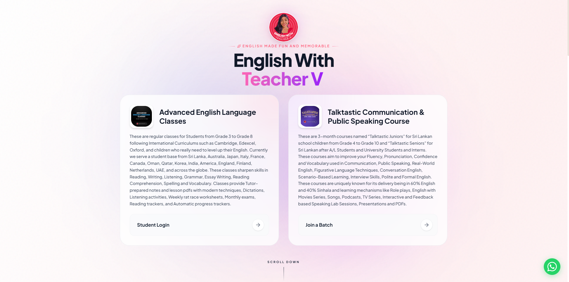 Teacher V